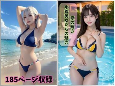 [素人フルムービー]夏の輝き: 水着美女たちの魅力