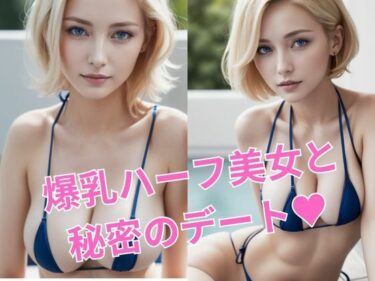 [素人フルムービー]【150P以上】爆乳ハーフ美女と秘密のデート_AIグラビア写真集